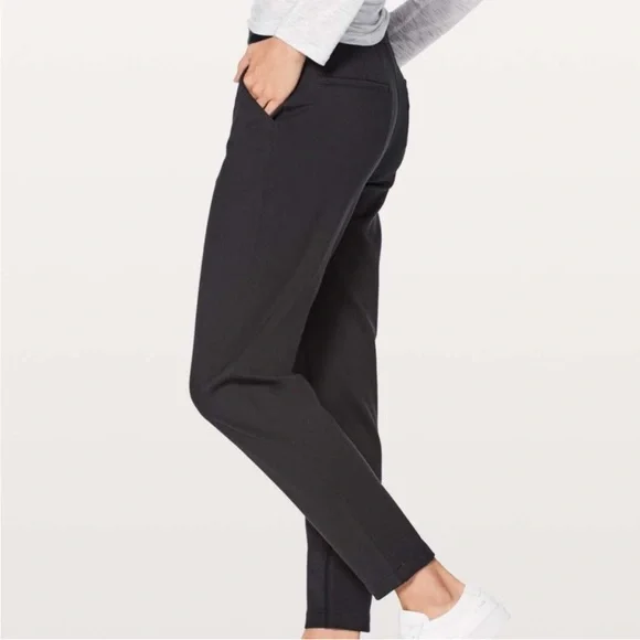 Lululemon City Trek Trouser Pant ll size 10 black - Picture 5 of 16